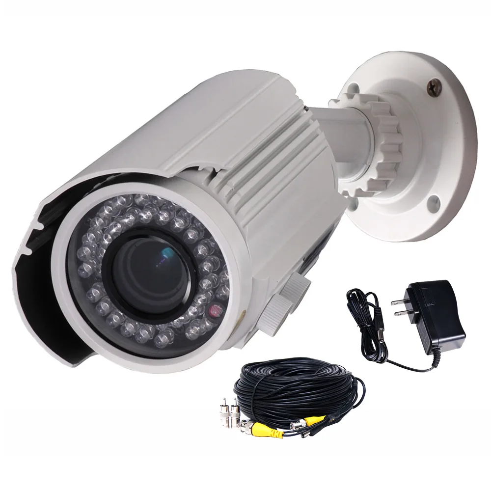 VideoSecu VideoSecu IRE96WKC-N1 700TVL 4-9mm Varifocal 42 LED Bullet CCTV Camera — product photo