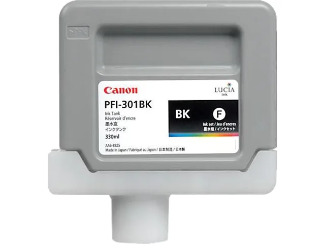 Canon Canon PFI-301BK black ink cartridge 330 ml — product photo