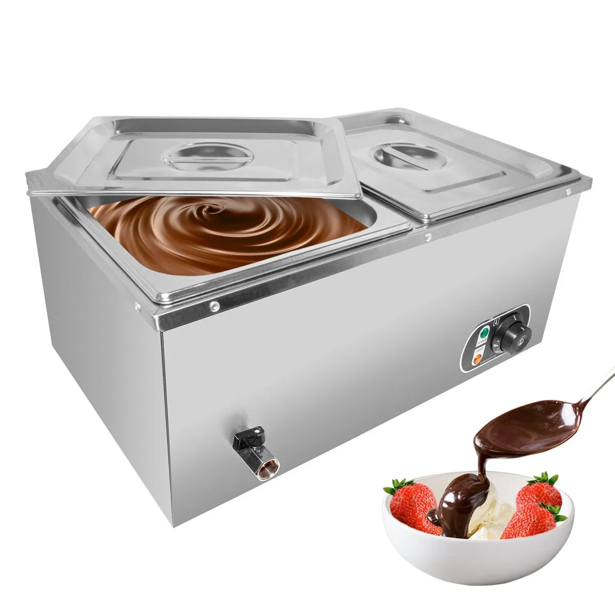 ALDKitchen ALDKitchen A-HB1V-2 Fondue 2 tanks 110V 1500W — product photo