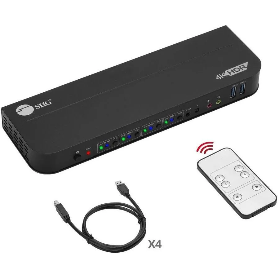 Sony Mobile Sony Mobile CEKV0D11S1 4x1 DisplayPort KVM Switch — product photo