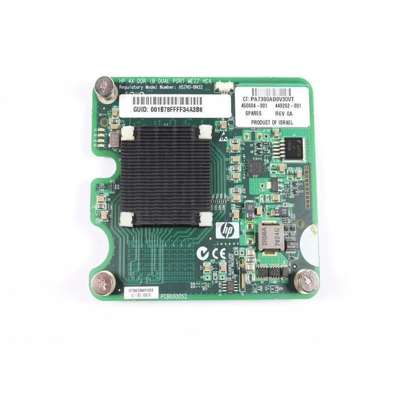 HP HP QMH2562 8Gb dual-channel PCIe Fibre Channel mezzanine HBA for blade servers — product photo