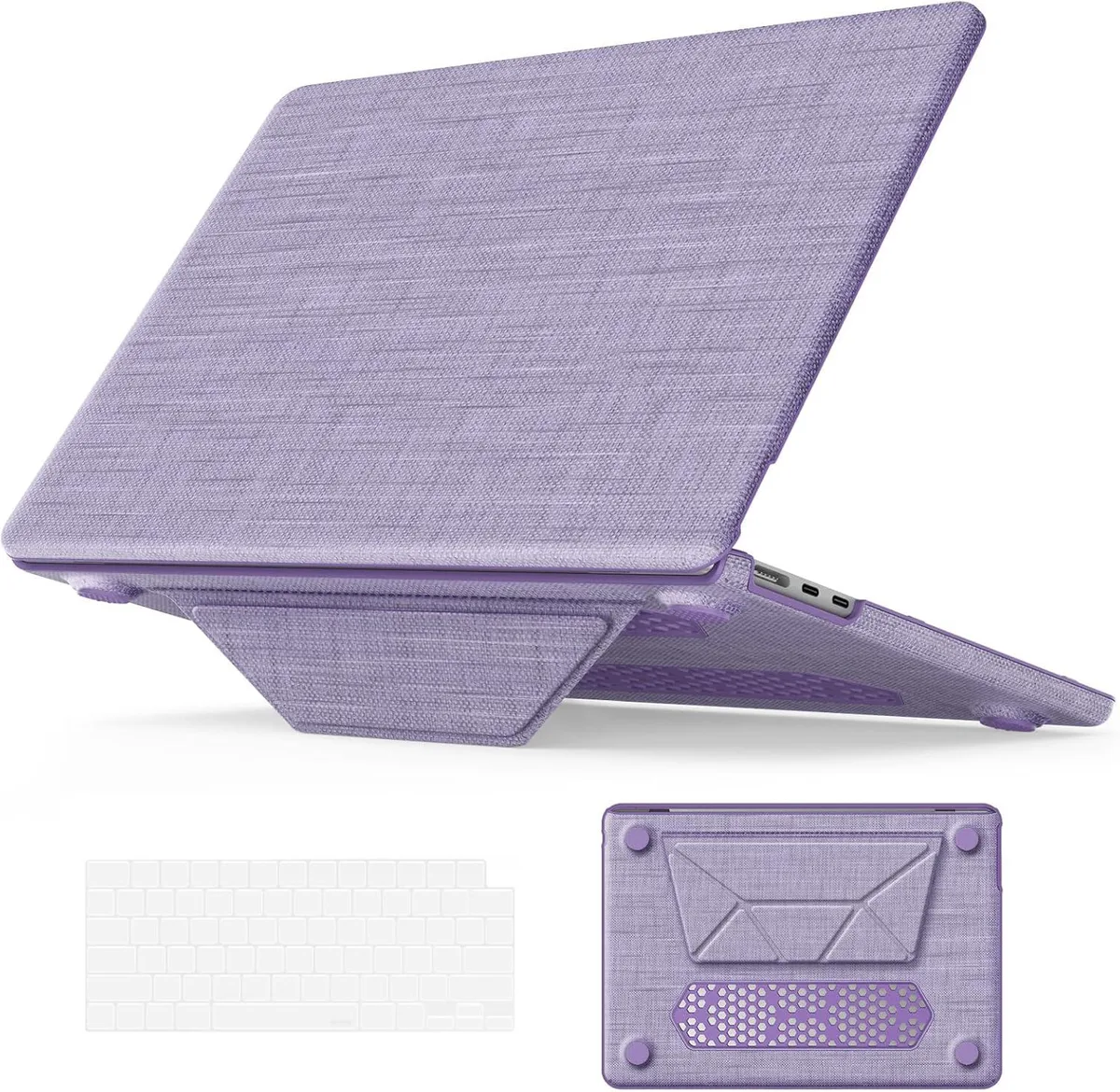Werleo Werleo MacBook Pro 14 inch Case 2025-2021 Purple laptop case — product photo