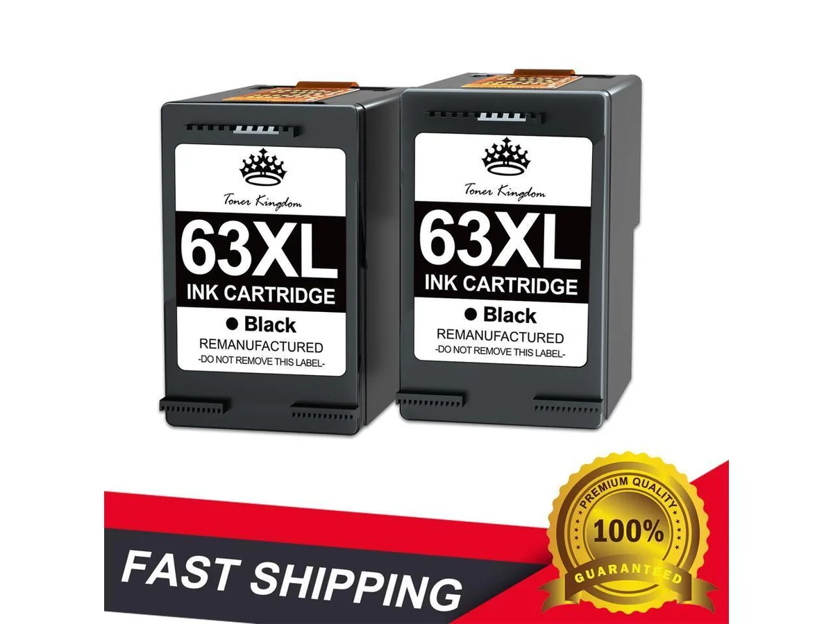 V4ink V4ink 63XL Black Ink Cartridge 2-pack — product photo