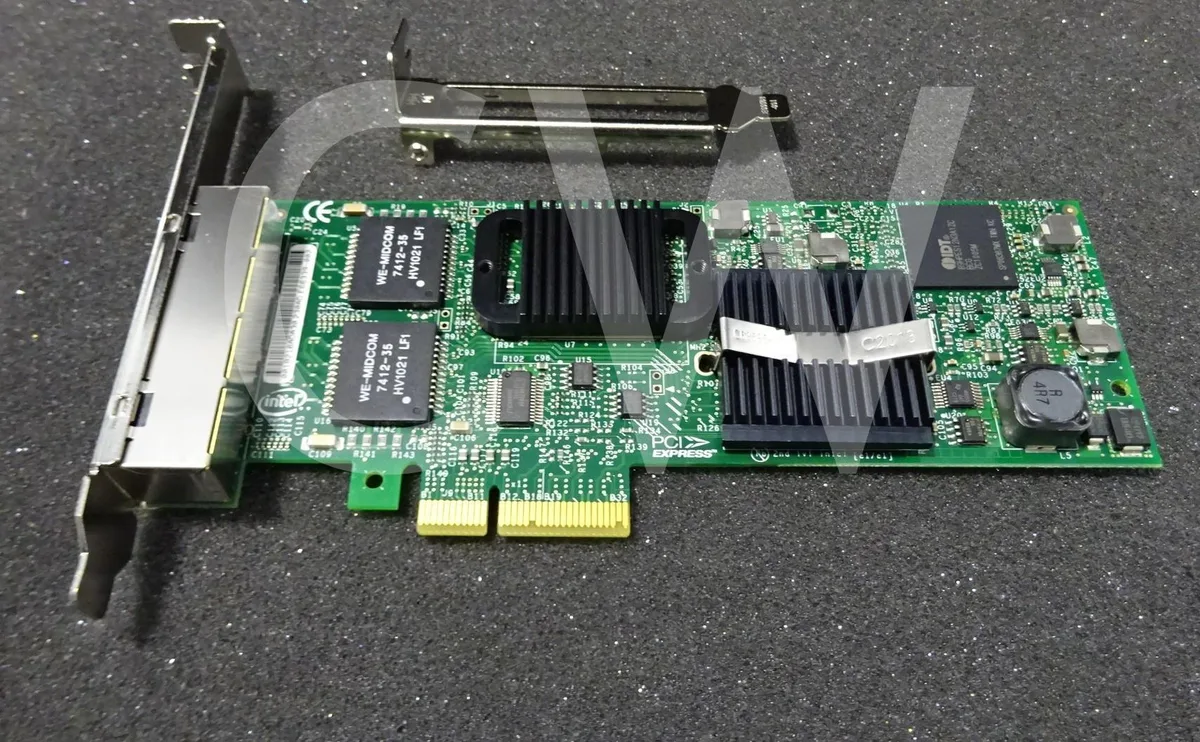 DELL DELL Intel PRO/1000 VT Quad Port PCIe 1.1 x4 Network Card — product photo