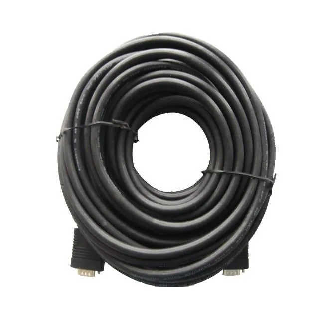 iMicro iMicro VGA cable 50 ft 15-pin HD-15 male to male black — product photo