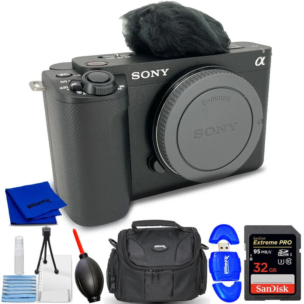Sony Sony ZV-E1 Compact Mirrorless Camera Black 32GB Bundle — product photo
