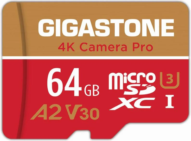 Gigastone Corporation Gigastone Corporation 64GB Micro SD Card Camera Pro 64-4-1 — product photo