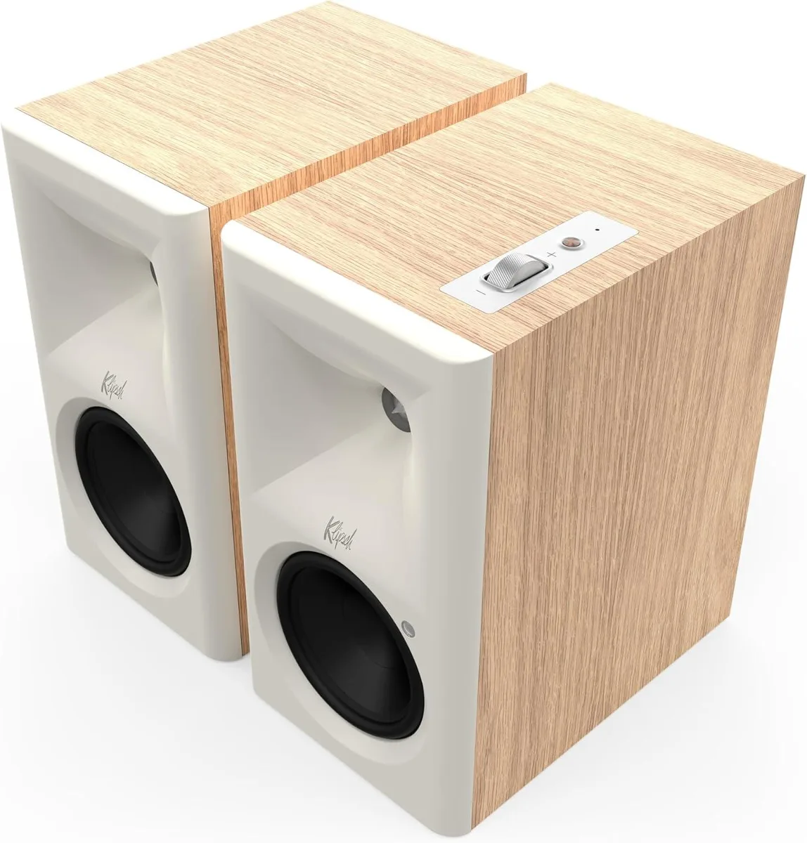 Klipsch Klipsch The Fives II Red Oak 5.25" 2.1 Powered Speaker Pair — product photo
