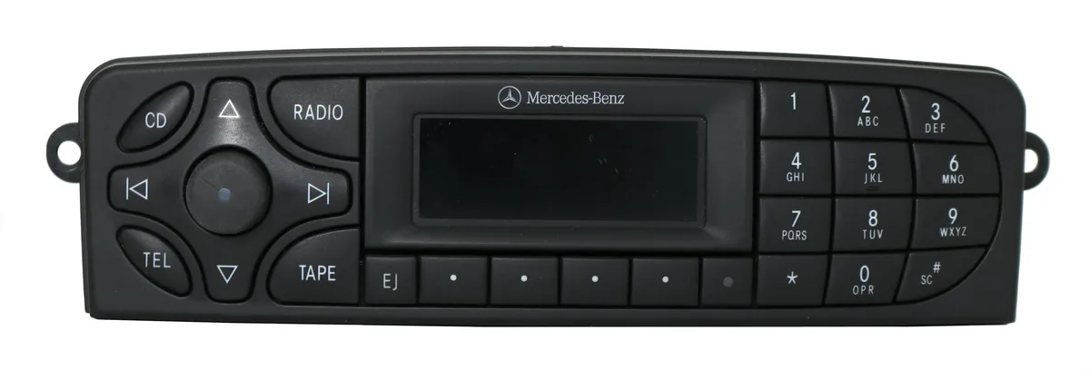 1 Factory Radio 1 Factory Radio A2038202486 AM FM Receiver 2001-2004 Mercedes C-Class CLK — product photo