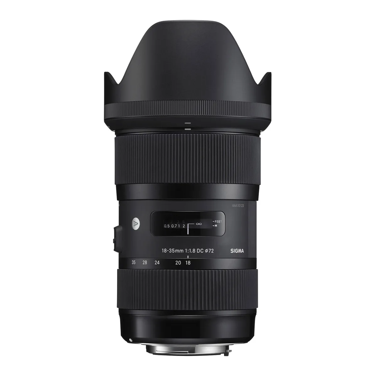 SIGMA Sigma 18-35mm f/1.8 DC HSM Nikon F lens — product photo