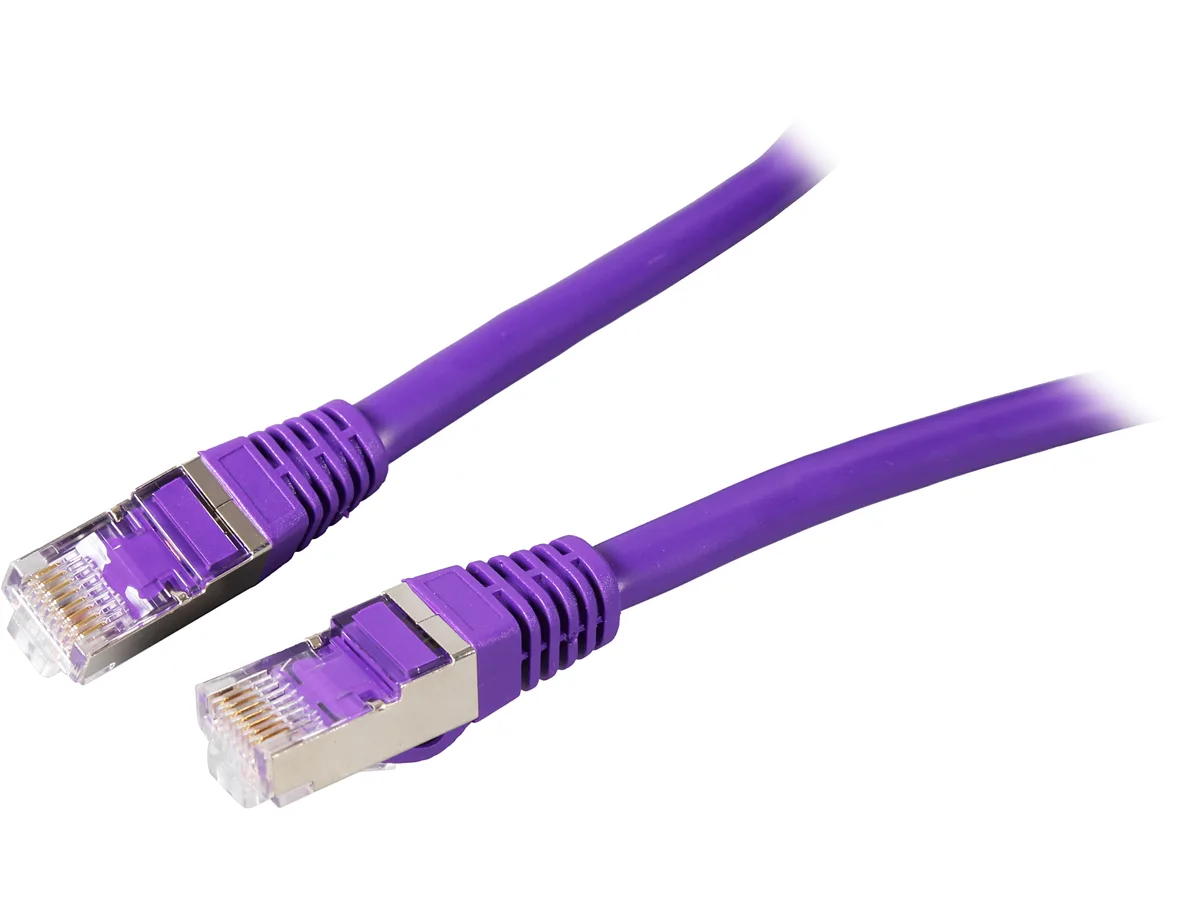 Cables To Go Cables To Go 00910 Cat6 network ethernet cable shielded snagless purple 20 ft 6.09 m — product photo