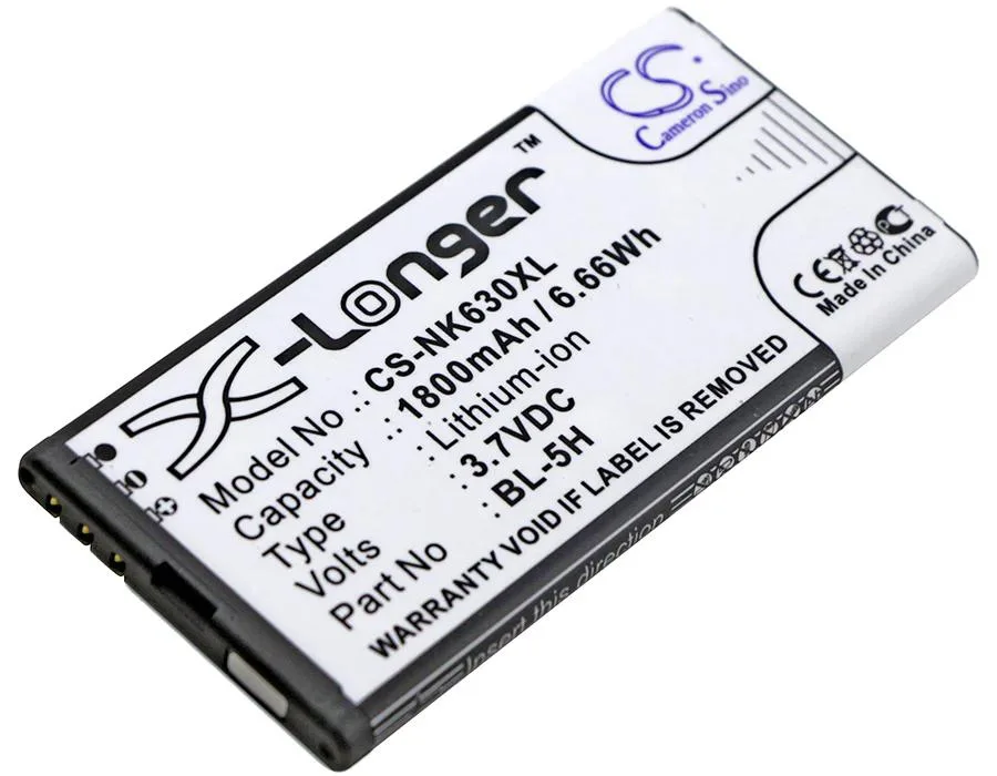 Cameron Sino replacement battery for Lumia 640 Dual SIM and LTE