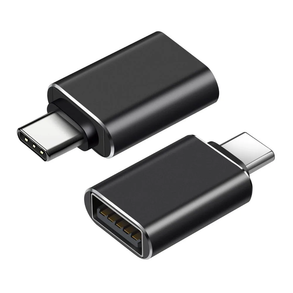Corn Electronics Corn Electronics USB-C Male to USB 3.1 Female Adapter 10Gbps 2 Pack — product photo