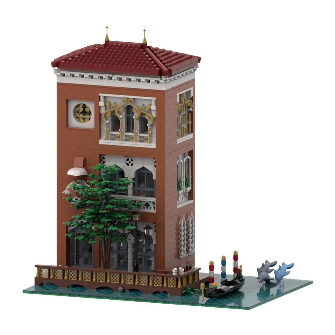 ZITIANYOUBUILD ZITIANYOUBUILD MOC-124268 Art Gallery Venice 4242PCS Educational Building Set — product photo
