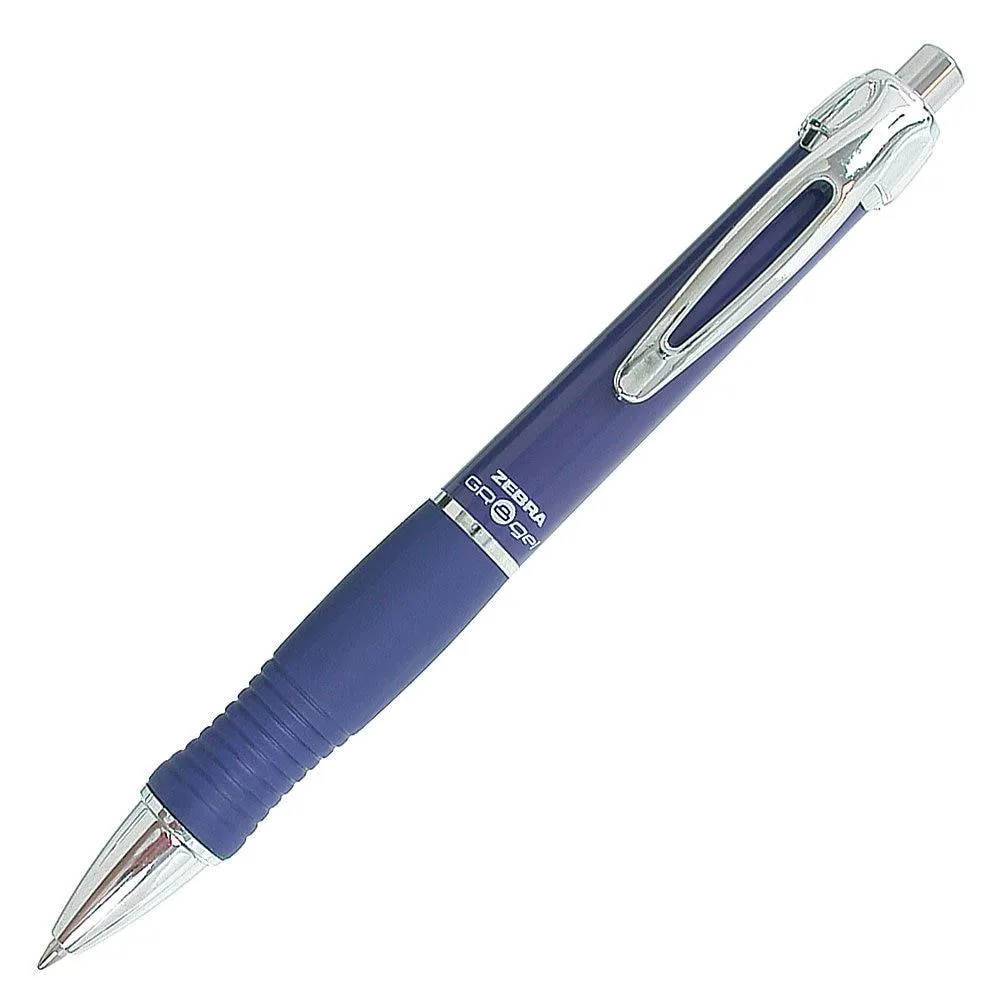 Zebra Pen Corporation Zebra GR8 Retractable Gel Pen Blue Medium 0.7mm 12 Pack — product photo