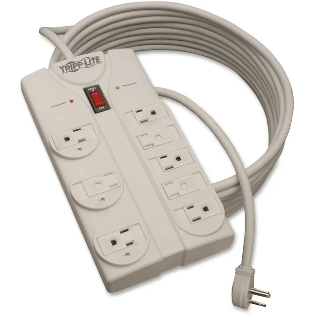 Tripp Lite Tripp Lite TLP825 surge protector 25 ft 8 outlets 1440 joules — product photo