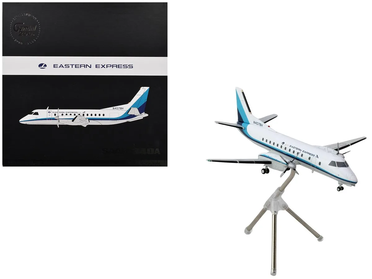 GeminiJets GeminiJets Saab 340A Eastern Express/Bar Harbor 1/200 Diecast Model Airplane — product photo