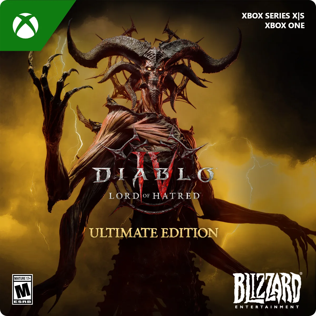 Blizzard Blizzard 7CN-00198 Diablo IV Lord of Hatred Ultimate Edition downloadable game — product photo
