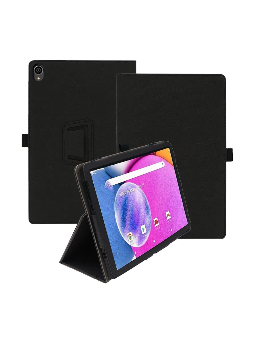Avantalk Avantalk Case for Maxsignage EP103A 10.1" Android 13/14 Tablet Folio Stand Cover with Hand Strap, Black — product photo