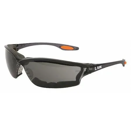 MCR Safety MCR Safety LW312AF Law LW3 Safety Glasses Anti-Fog Anti-Scratch Gray — product photo