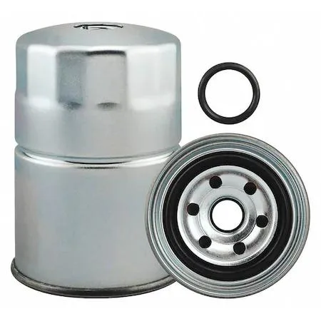 Baldwin BF7838 spin-on fuel filter, metal cellulose body, threaded port, integral gasket