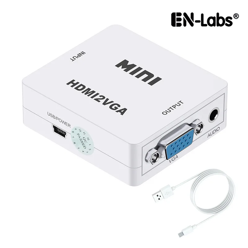 EN-Labs EN-Labs BOXHDMI2VGA HDMI to VGA audio video converter — product photo