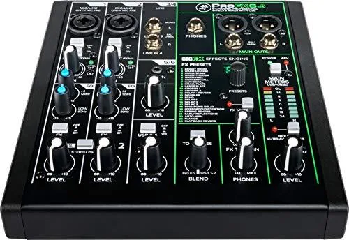 Mackie Mackie 2051299-00 ProFX6v3 6-channel dj mixer — product photo