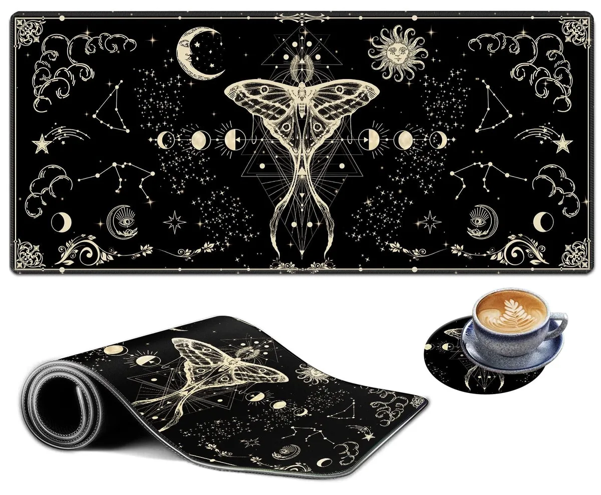 ARCTIC ARCTIC 2 in 1 accessory 35.5" x 15.75" Witch Moth Moon Phase — product photo