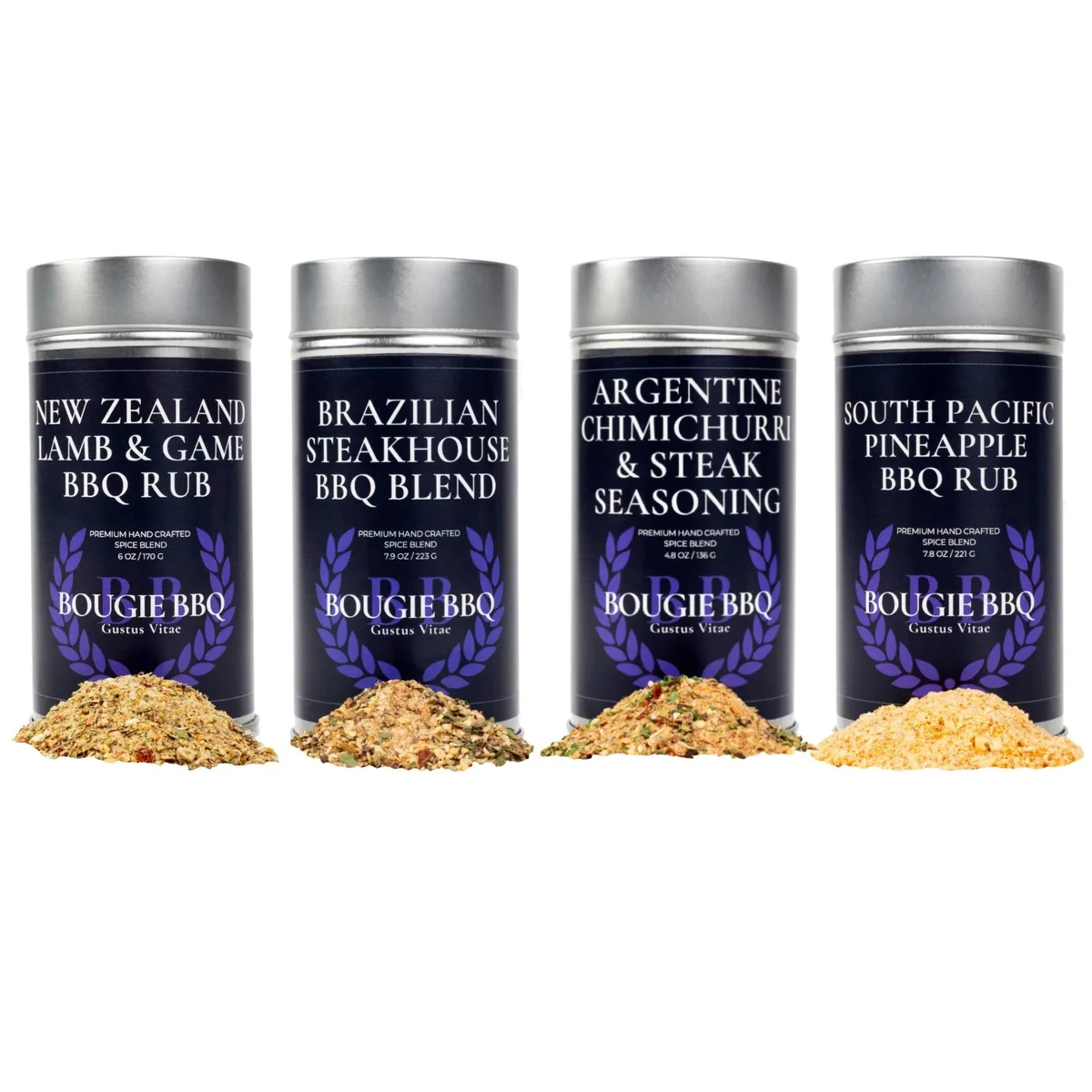 Gustus Vitae Condiments Gustus Vitae Condiments Global Gourmet BBQ Collection 4 Pack — product photo