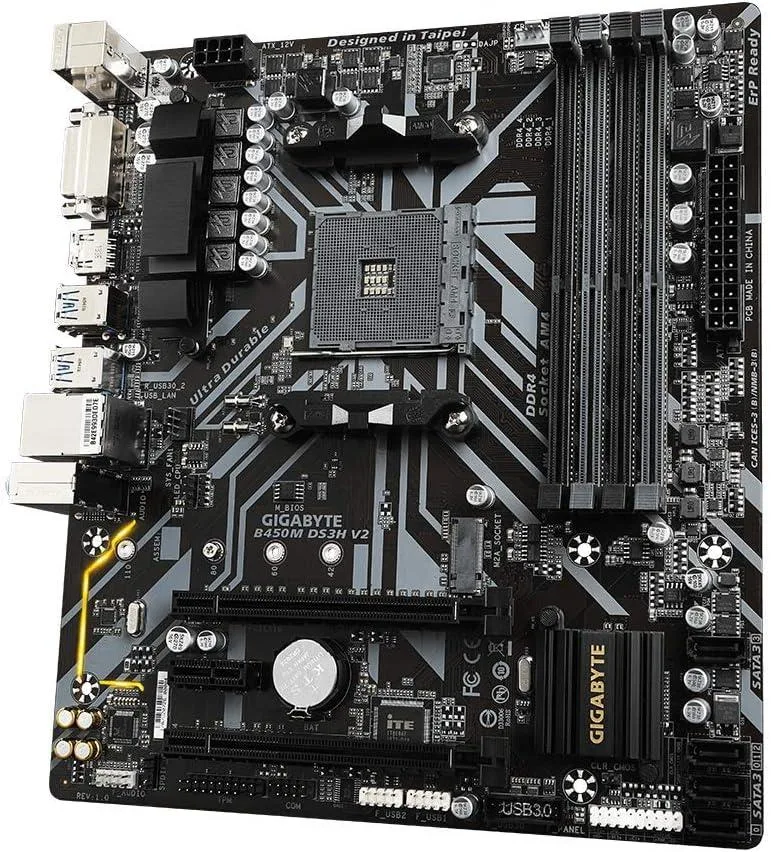 GIGABYTE GIGABYTE B450M DS3H V2 AMD motherboard — product photo