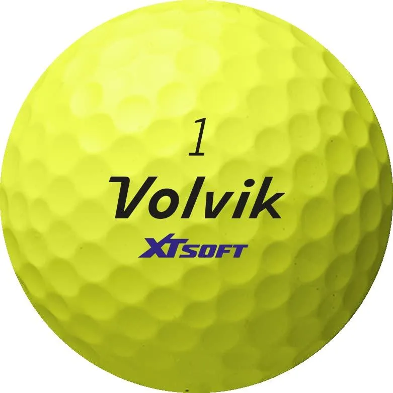 Volvik Volvik XT Soft golf ball Yellow 1 Dozen — product photo