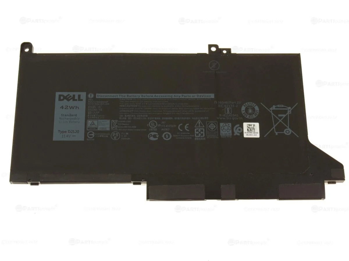 DELL DELL DJ1J0 43Wh 11.4V 3-cell laptop battery — product photo