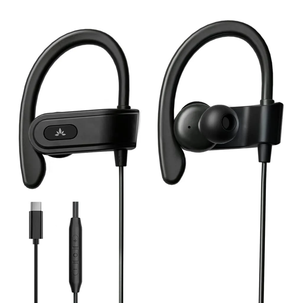 No Sew No Sew Avantree C171 USB-C Earbuds with Microphone &amp; Volume Controls — product photo