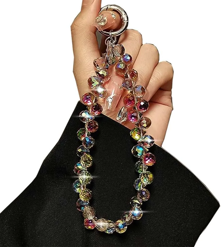 MCHOSE MCHOSE Crystal Beaded Phone Wrist Strap 5.9 in — product photo