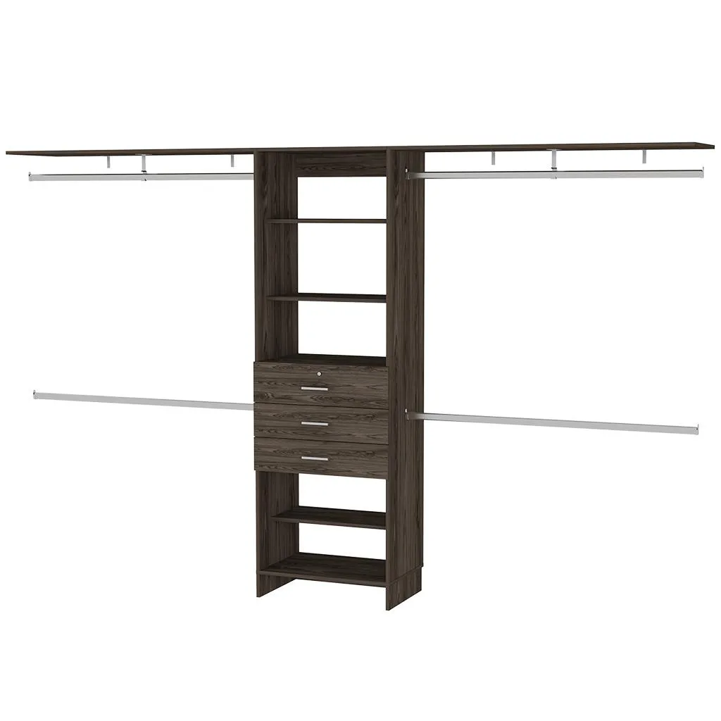 FM FURNITURE FM FURNITURE Pittsburg Drawer Closet 118W 74H 132lb — product photo