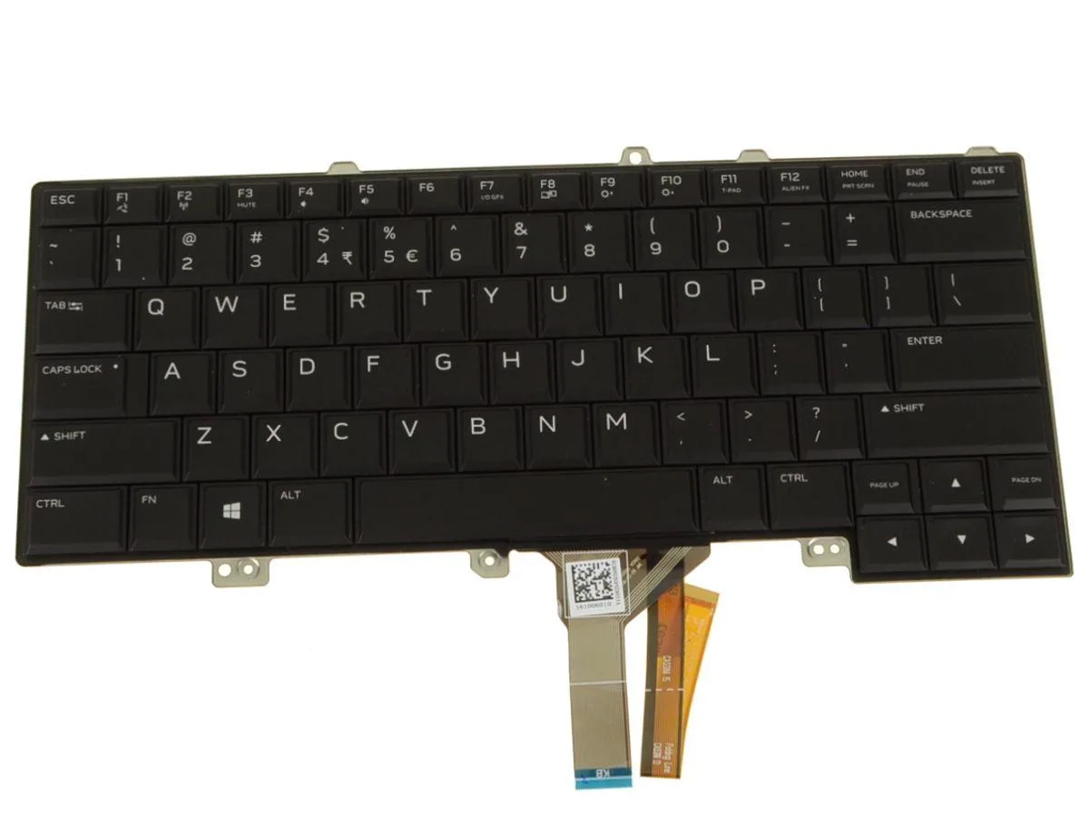 DELL DELL Alienware 15 R3 13 R3 Backlit Keyboard US INTL XJYDD — product photo