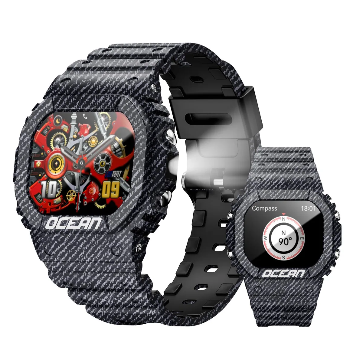 LOKMAT LOKMAT OCEAN GT Smartwatch 1.75" IP68 Bluetooth 5.2 Blue — product photo