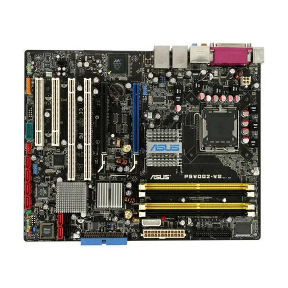 ASUS ASUS P5WDG2-WS LGA 775 Intel 975X DDR2 8GB ATX Intel motherboard — product photo