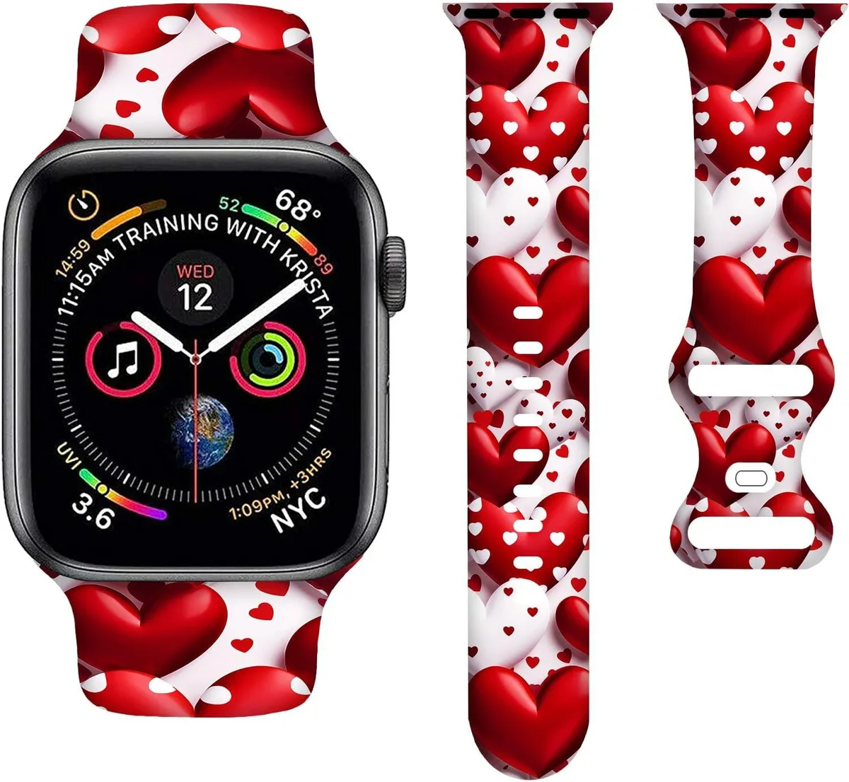 ETEIZU ETEIZU Holiday Cartoon Silicone Watch Bands 38-49mm accessory — product photo