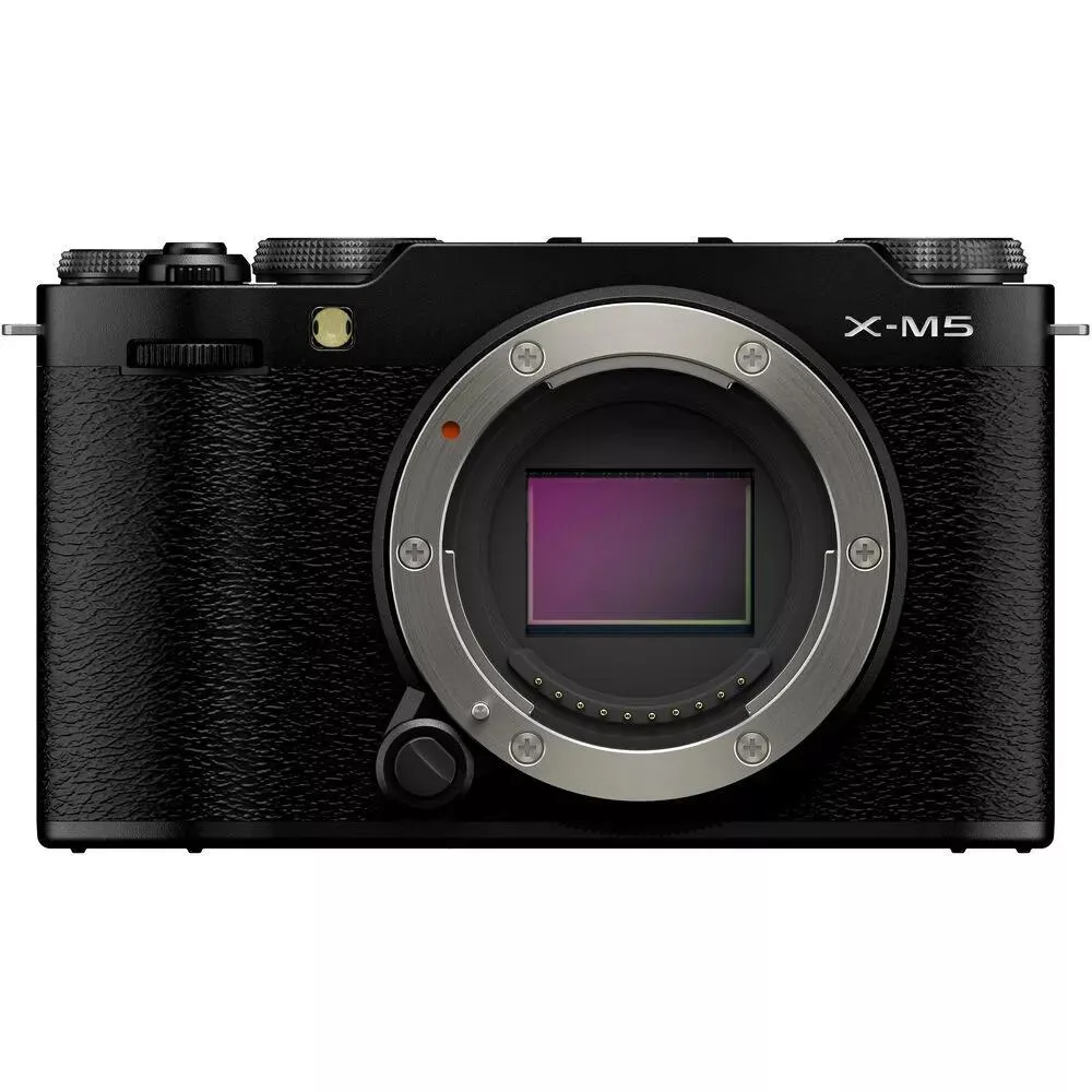 FUJIFILM FUJIFILM X-M5 compact mirrorless camera Black — product photo