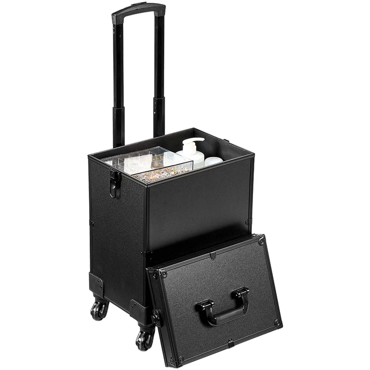 VEVOR VEVOR TH3716 Makeup Train Case 13.9x10x29.3in Black — product photo