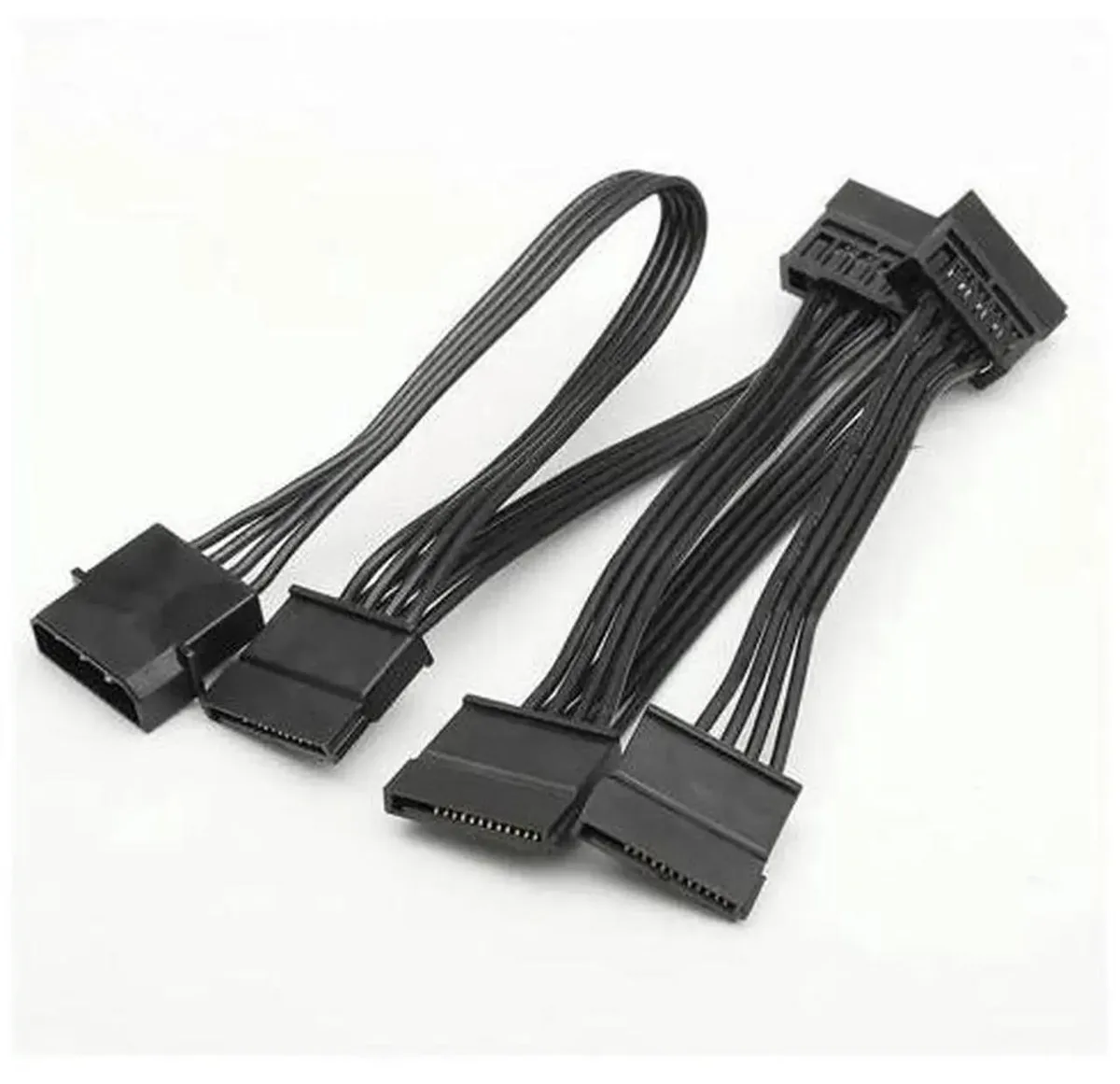 SMUGDESK SMUGDESK 4Pin Molex Female to 5 SATA Power Splitter Cable — product photo