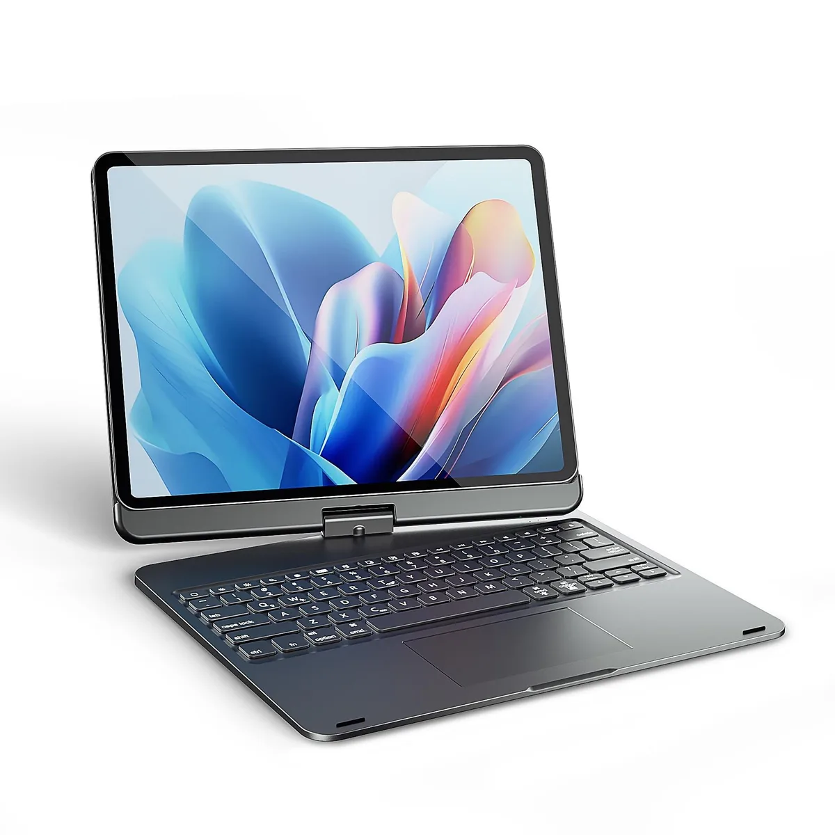 ARENTI ARENTI iPad Air 13 / Pro 12.9 Keyboard Case with Trackpad 7-Color Backlight Black — product photo