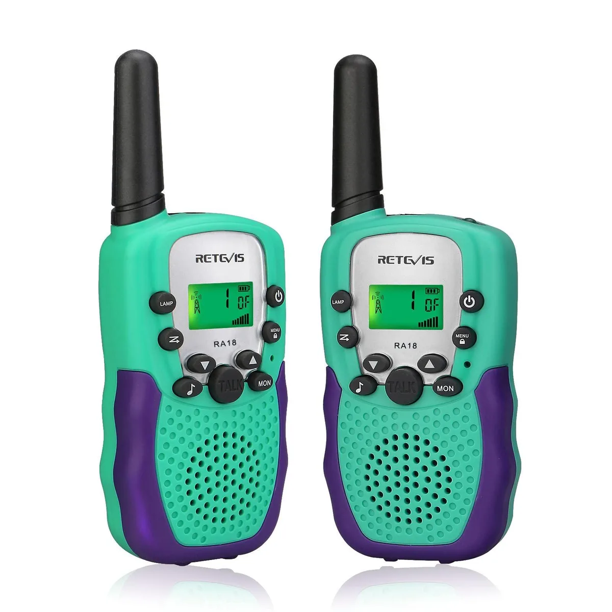 KEHIPI KEHIPI RA18 Two-Way Radio 22 Ch 2 Pack Green — product photo