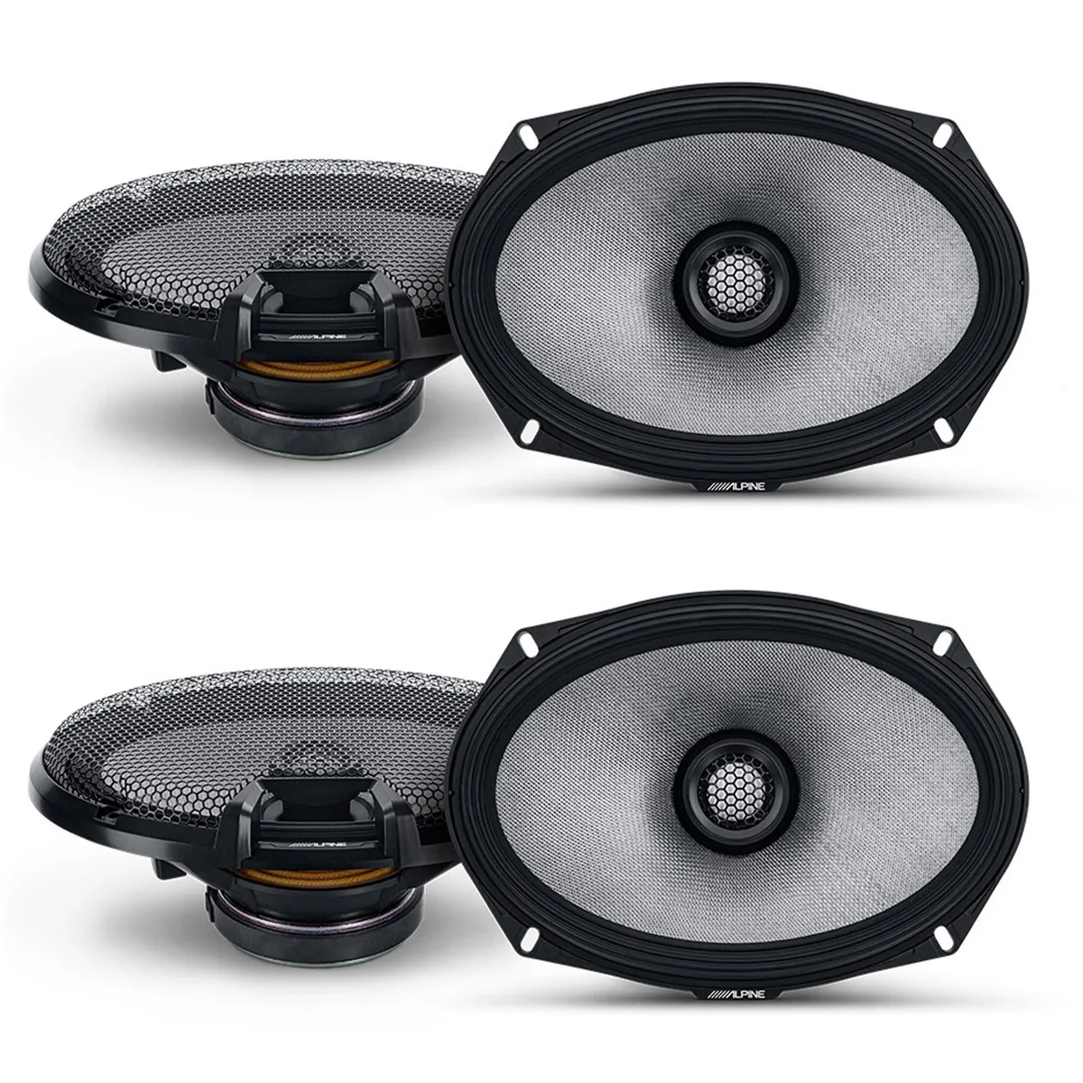 Alpine Alpine R2-S69 6x9" R-Series Coaxial Speaker Bundle (2 Pairs) — product photo