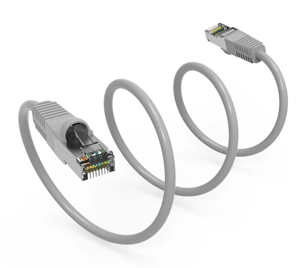 Nippon Labs Nippon Labs 60CAT7-40GY Cat7 network ethernet cable 40 ft gray 26 AWG 600 MHz — product photo