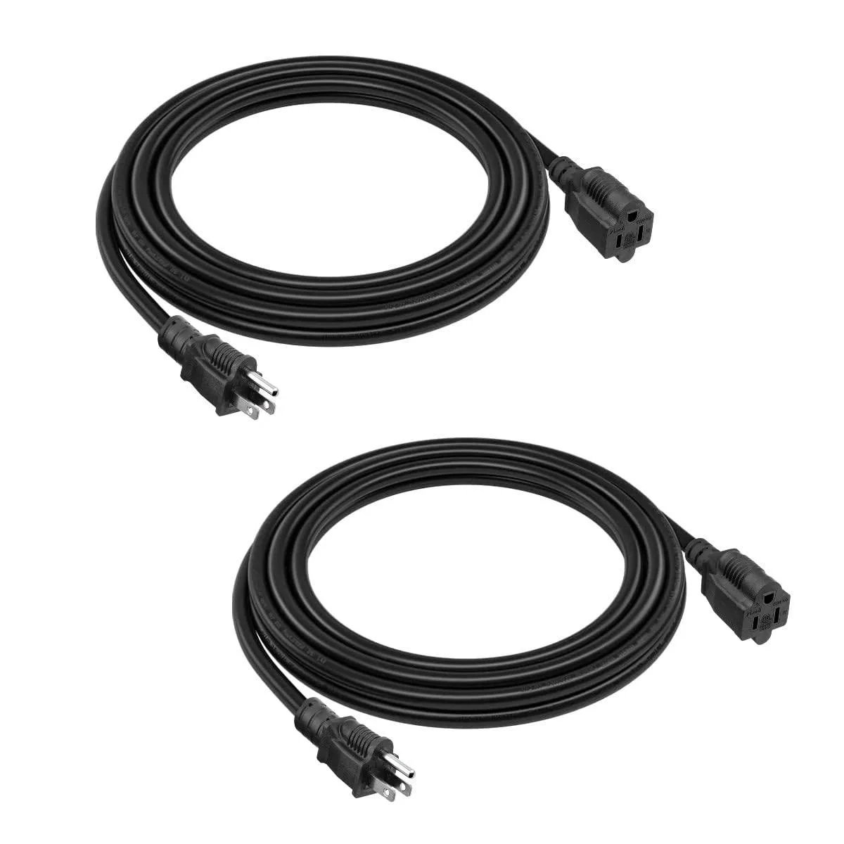  Belllights YYZL-03 2-pack 8 ft 16 AWG SJTW extension cord — product photo