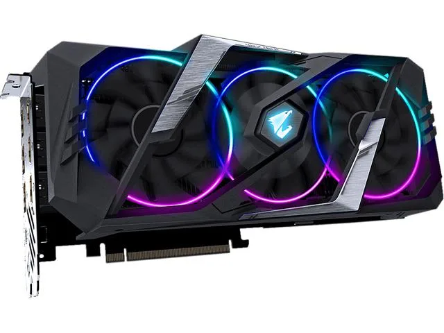 GIGABYTE GIGABYTE GV-N207SAORUS-8GC AORUS GeForce RTX 2070 SUPER 8GB graphics card — product photo