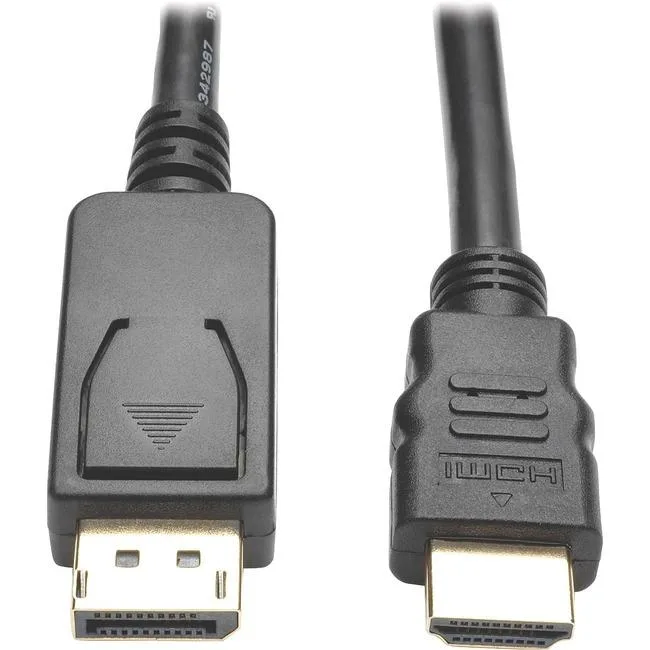 Tripp Lite Tripp Lite 6ft DisplayPort to HDMI Active Adapter 1.2 4K Black — product photo