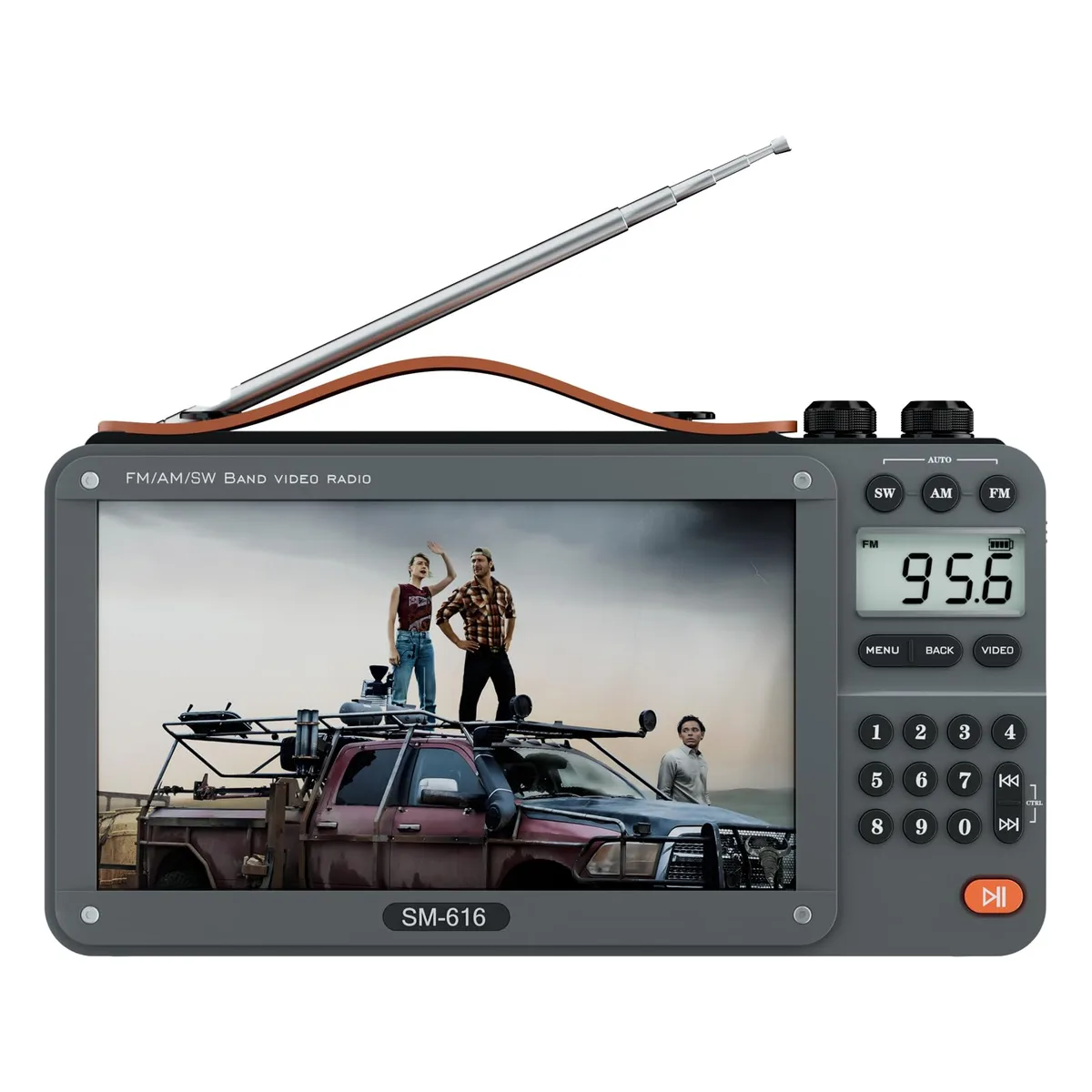 Memorex 6 7-Inch LCD MP3/MP4 Player Radio — product photo